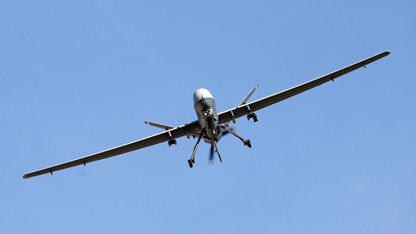 МО: беспилотник MQ-9 Reaper опасно приблизился к Су-35 ВКС России над Сирией